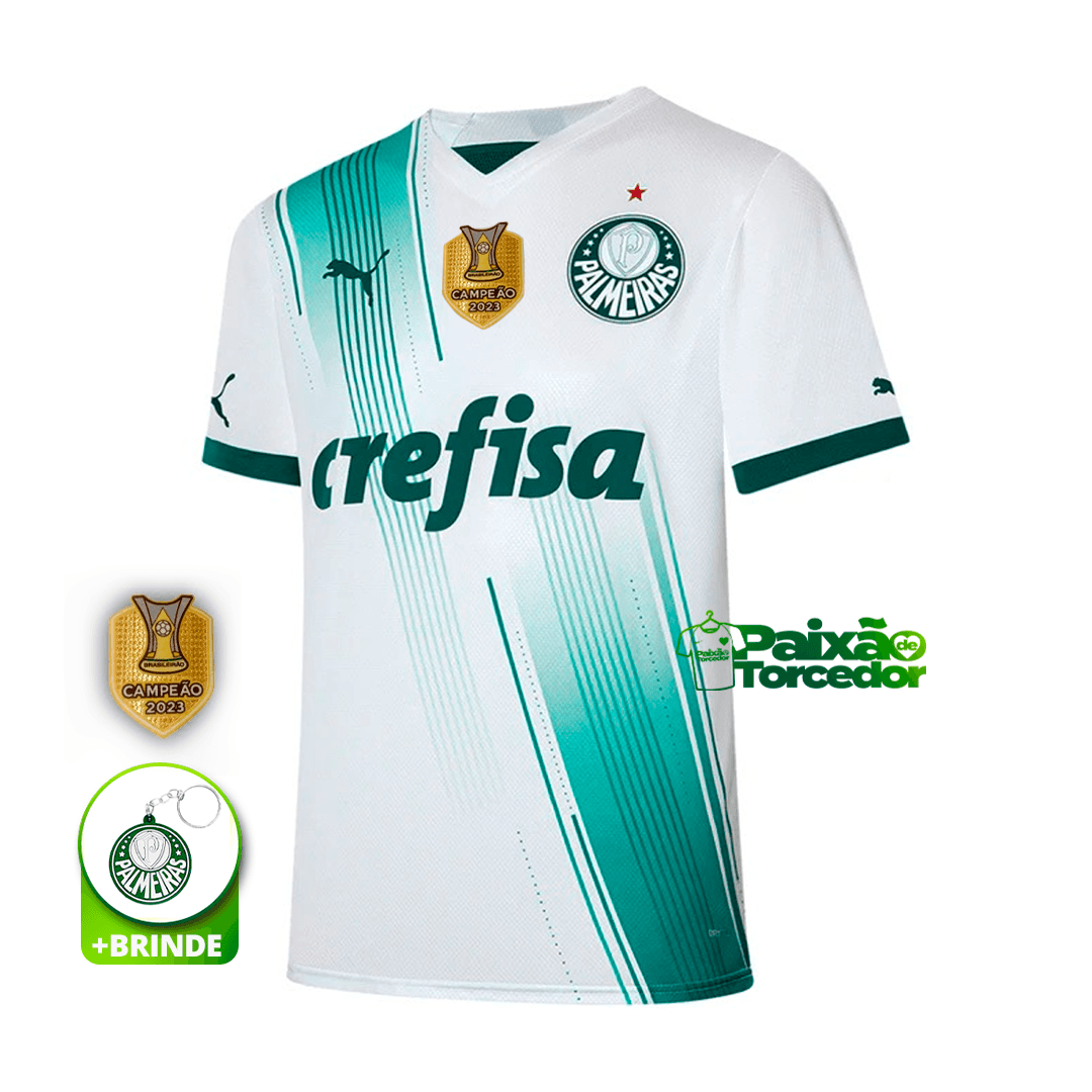 Camisa Palmeiras II 2023/24 -   Patch Campeão Brasileiro 2023  - Torcedor Masculina  Puma