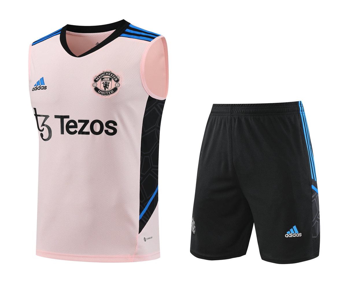 Conjunto Treino Manchester United 23/24 - Adidas Torcedor