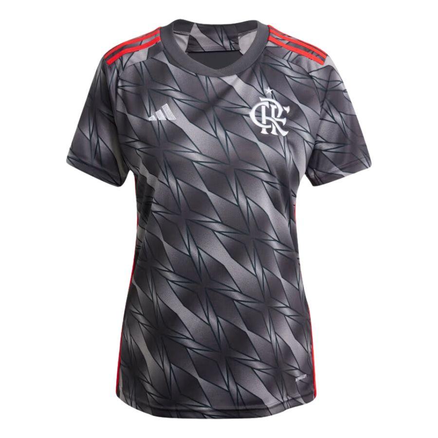 Camisa FlamengoTerceiro Uniforme 24/25 - Adidas Torcedor Feminino