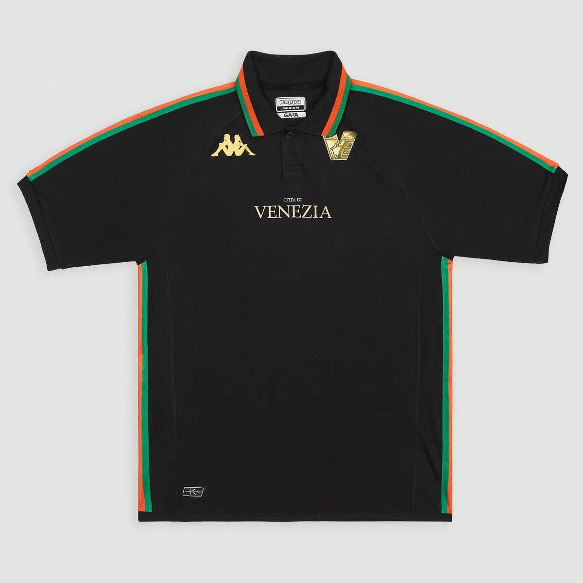 Camisa Venezia I 22/23 - Torcedor Kappa - Preto