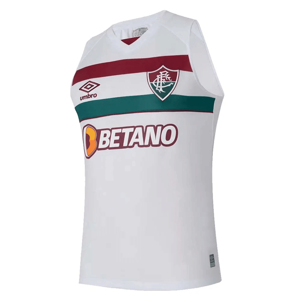 Camisa Regata  Fluminense II 23/24 - Umbro Torcedor Masculina - Branca