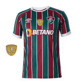 Camisa Fluminense I Titular 2023-24 - Patch Campeão Libertadores 2023 - Umbro Torcedor Masculina