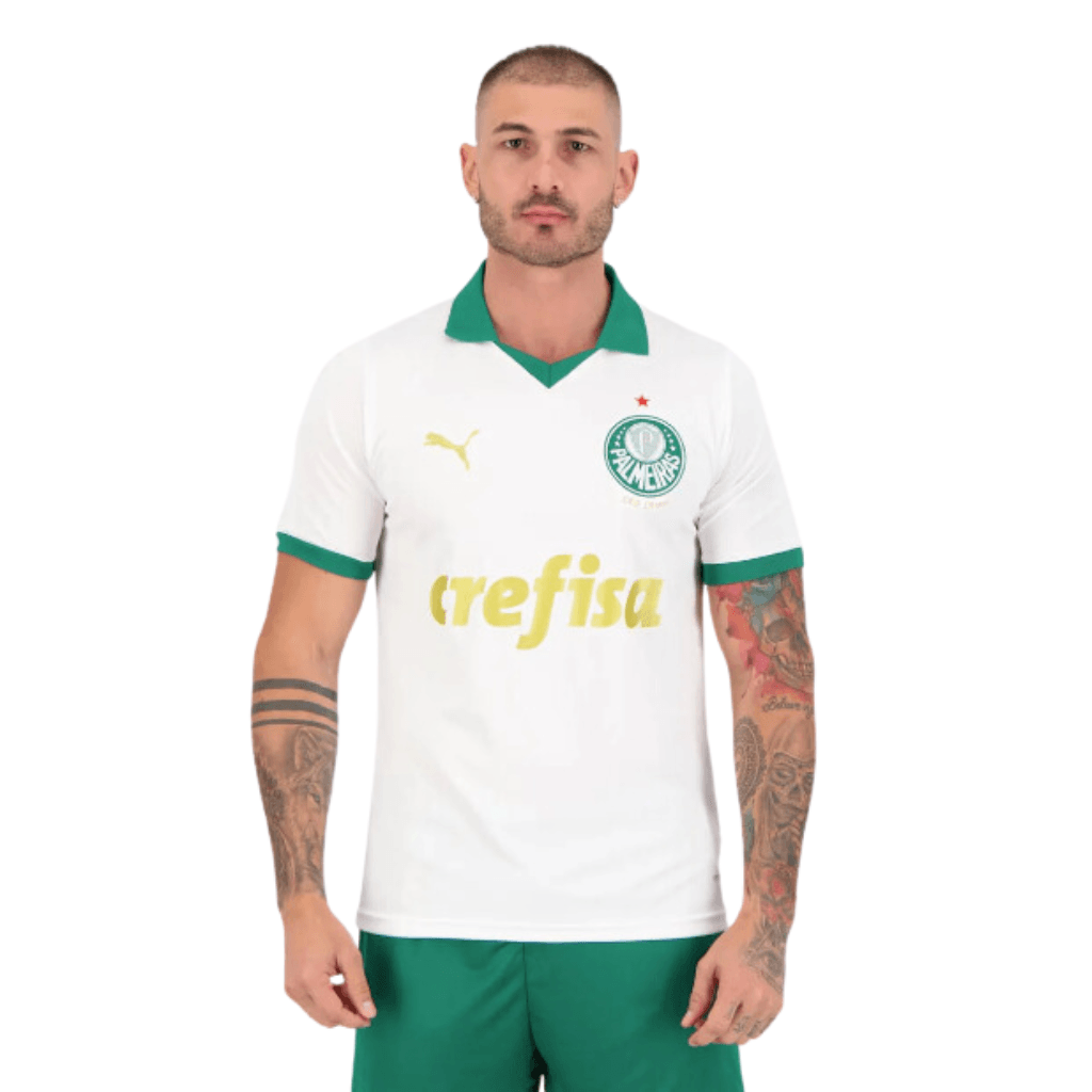 Camisa Palmeiras Reserva 24/25 - Puma Torcedor Masculina