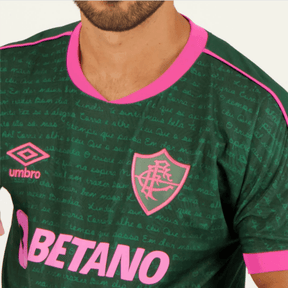 Camisa Fluminense III Terceiro Uniforme 23/24 - Umbro Torcedor Masculina - Personalizada G.CANO N°14