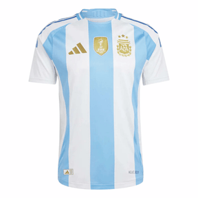 Camisa Argentina Titular 24/25 - Adidas Torcedor Masculina Patch Campeão