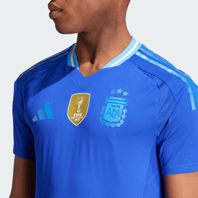 Camisa Argentina Reserva 24/25 - Adidas Torcedor Masculina Patch Campeão