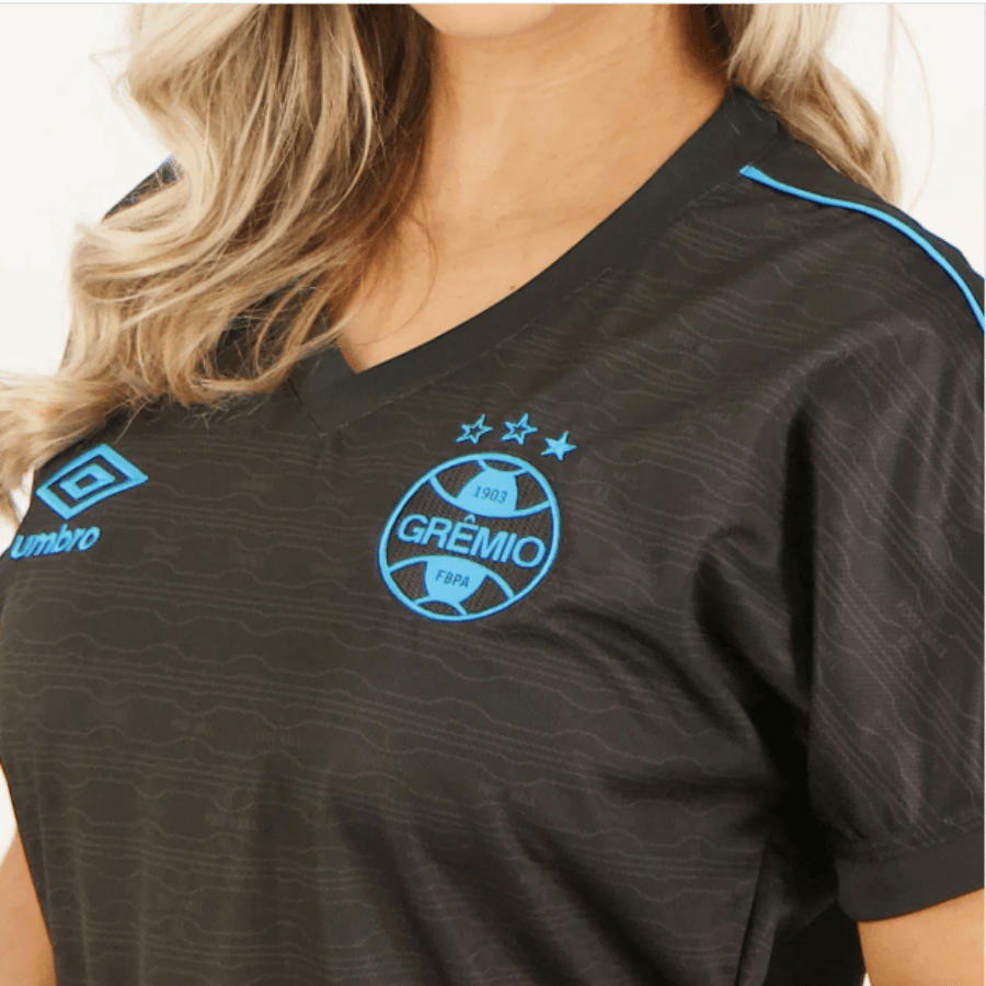 Camisa Gremio Terceiro Uniforme 23/24 - Umbro Torcedor Feminina