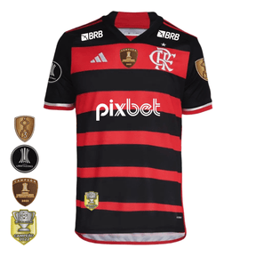 Camisa Flamengo Titular 24/25 - Adidas Torcedor Masculino