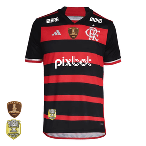 Camisa Flamengo Titular 24/25 - Adidas Torcedor Masculino