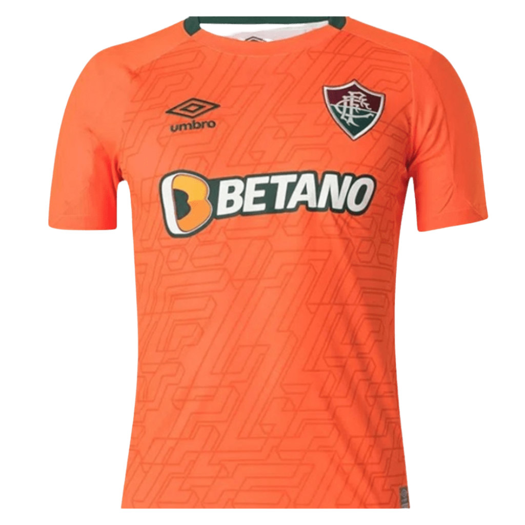 Camisa Fluminense Goleiro 22/23 - Umbro Torcedor Masculina - Laranja