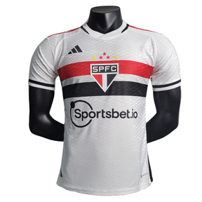 Camisa São Paulo I Titular 23/24 - Adidas Jogador Masculina - Branca