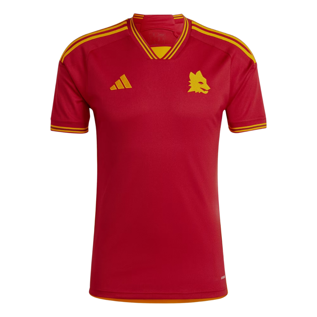 Camisa Roma Titular I 2023/24 - Adidas Torcedor Masculino