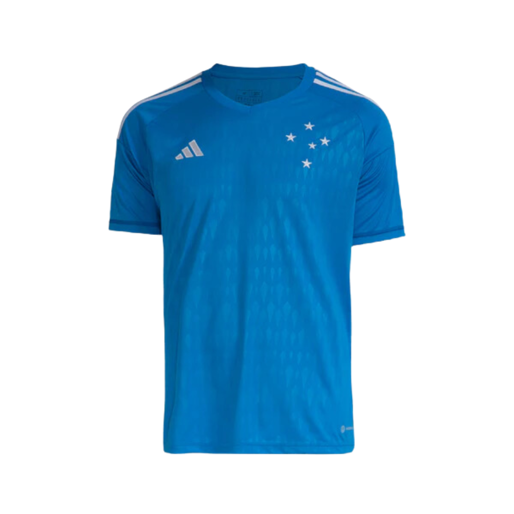 Camisa Cruzerio Azul Celeste 23/24 - Adidas Torcedor Masculina