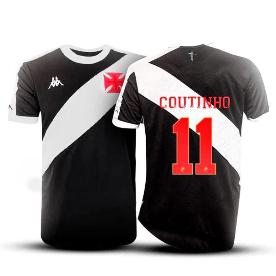 Camisa Coutinho 11 Vasco da Gama Titular 24/25 - Kappa Torcedor Masculina