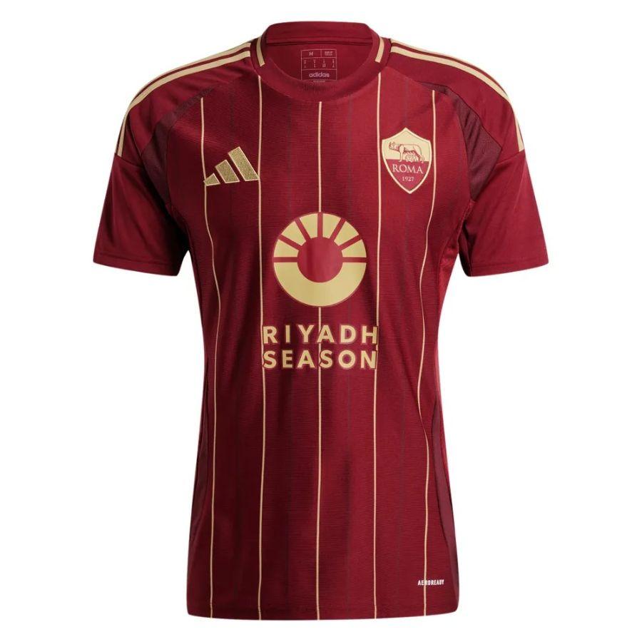 Camisa Roma Titular 24/25 - Adidas Torcedor Masculina