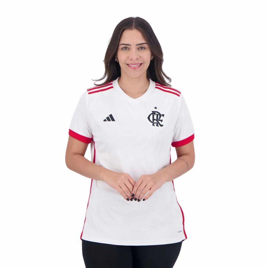 Camisa Flamengo Reserva 24/25 - Adidas Torcedor Feminino