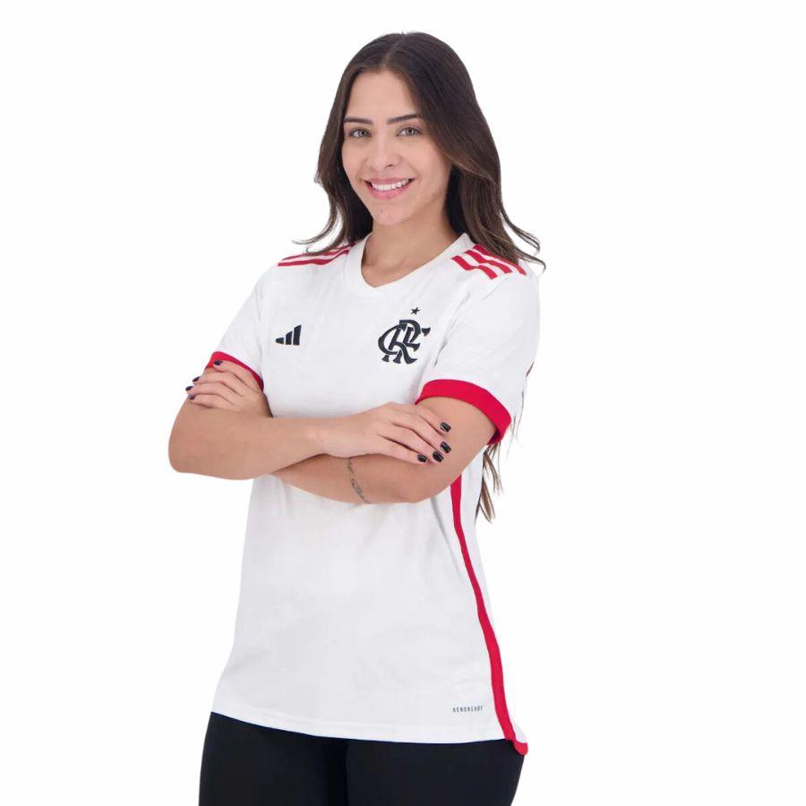 Camisa Flamengo Reserva 24/25 - Adidas Torcedor Feminino