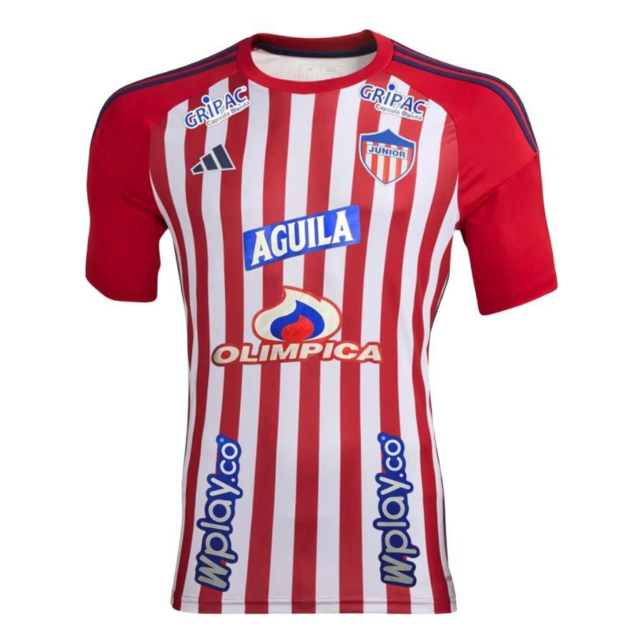 Camisa Junior Barranquilha Titular 24/25 Torcedor Masculina