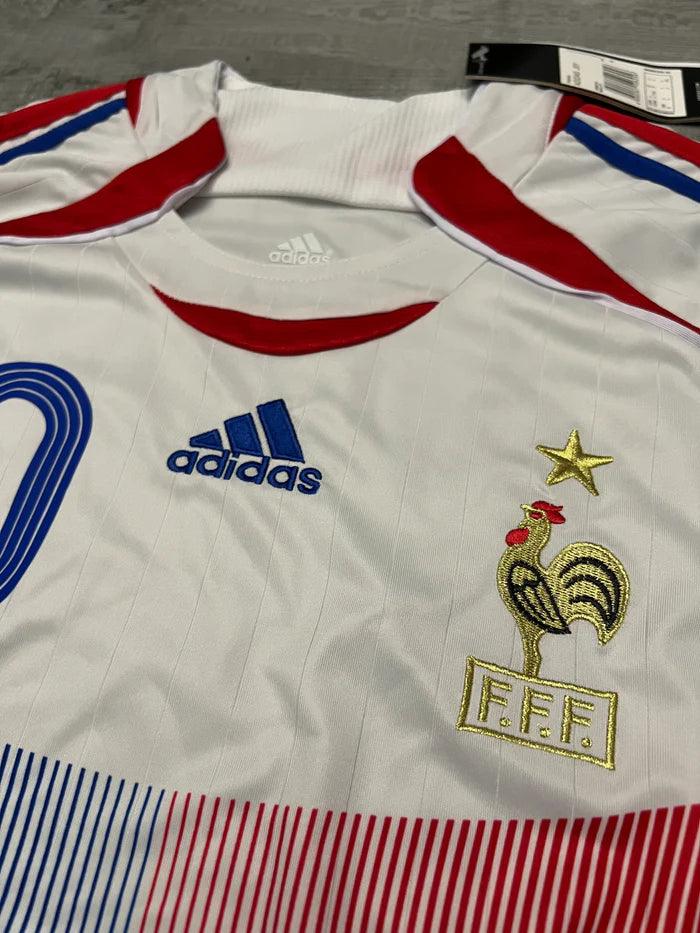 Camisa Seleção França Reserva Retro 2006 - Adidas Torcedor Masculina