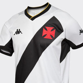 Camisa Vasco da Gama II Reserva 23/24 - Kappa Torcedor Masculina - Branca