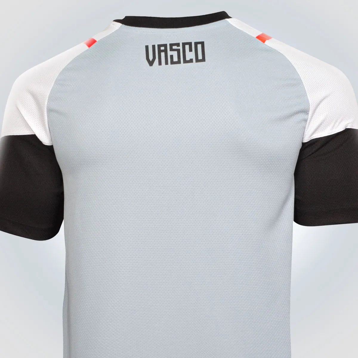 Camisa Vasco da Gama Treino 23/24 - Kappa Torcedor Masculina - Cinza