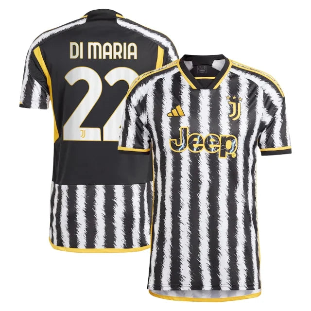 Camisa Juventus I 23/24 - Adidas Torcedor Masculina Personalizada DI MARIA N° 22