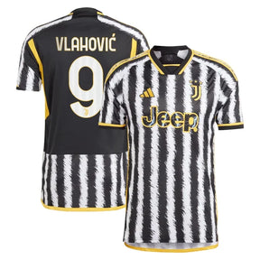 Camisa Juventus I 23/24 - Adidas Torcedor Masculina Personalizada VLAHOVIC  N° 9