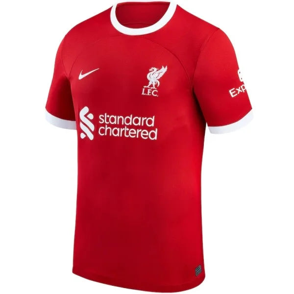 Camisa Liverpool I Titular 23/24 - Nike Torcedor Masculina - Personalizada DARWIN N° 27