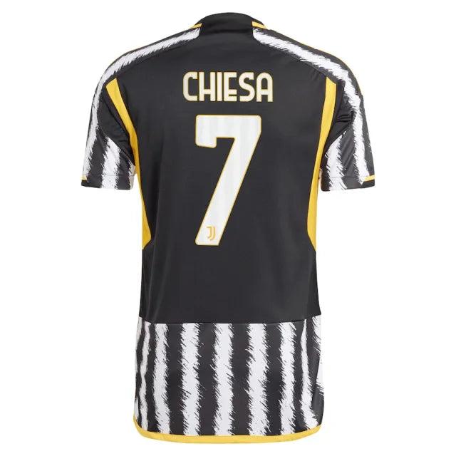 Camisa Juventus I 23/24 - Adidas Torcedor Masculina Personalizada CHIESA  N° 7